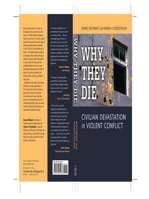 cover image of Why They Die